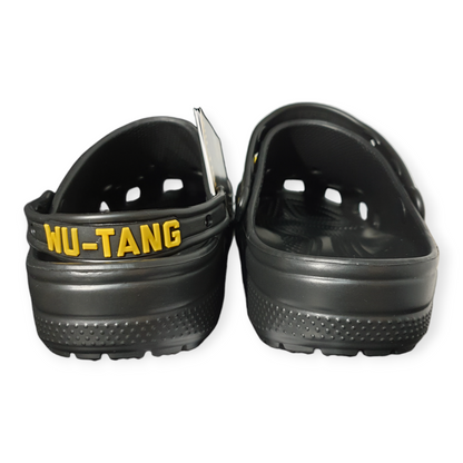 数々の賞を受賞 × Clan Wu-Tang Crocs Black Clog Classic サンダル