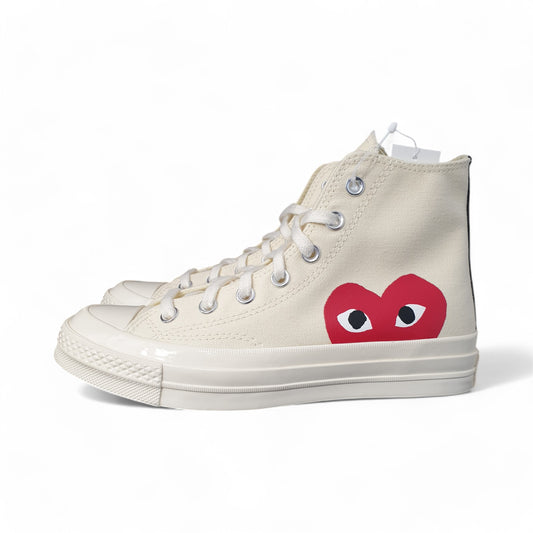 Converse Chuck Taylor All-Star 70 Hi Comme des Garçons PLAY White