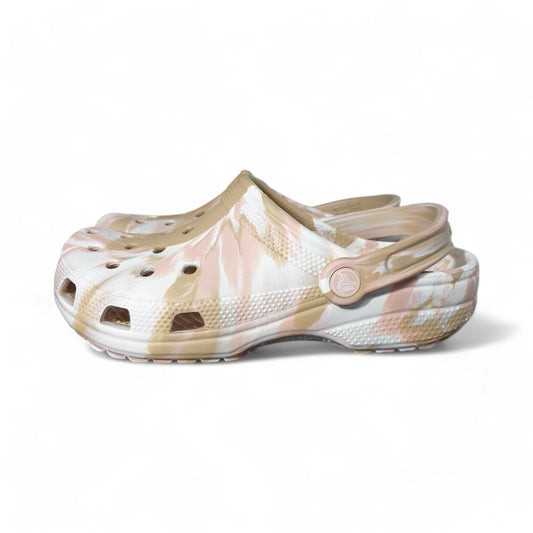 Crocs Classic Marbled Clog Chai Pink Rose