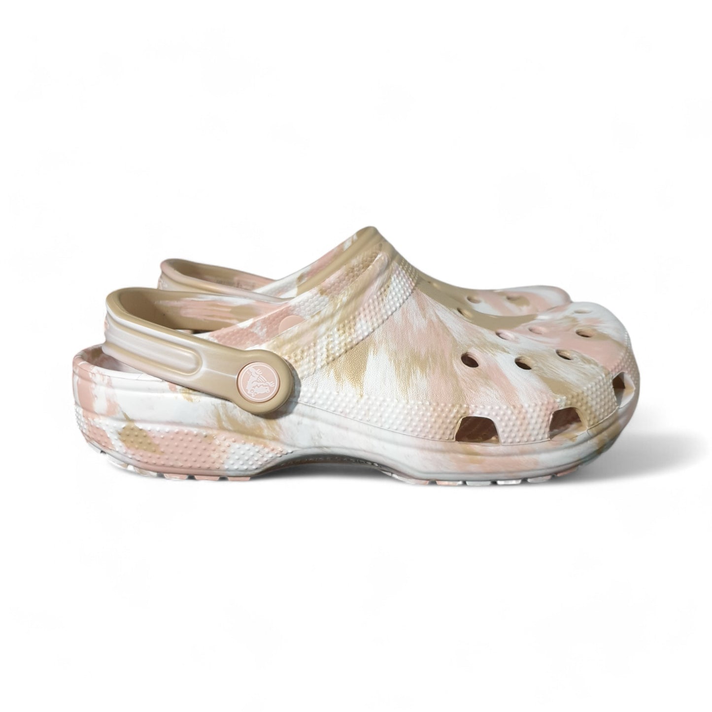 Crocs Classic Marbled Clog Chai Pink Rose