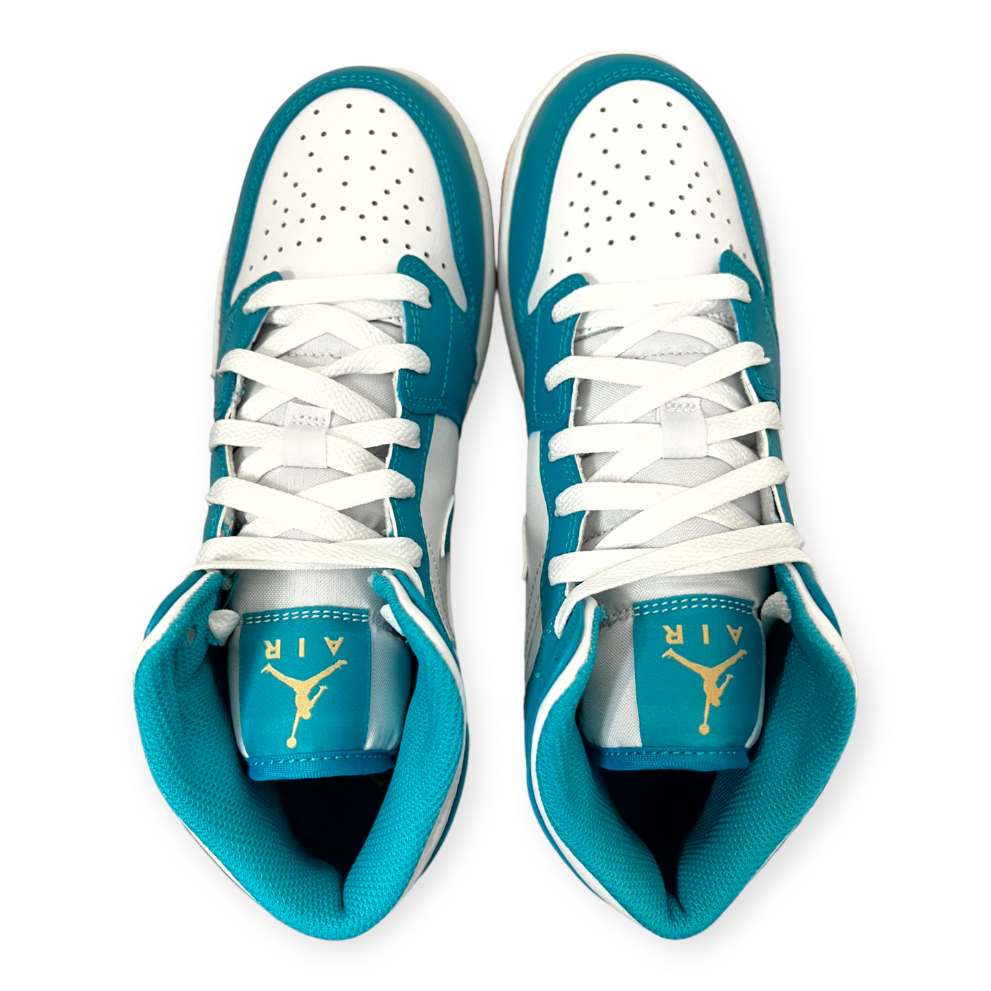 Nike Air Jordan 1 Mid Aquatone (GS)