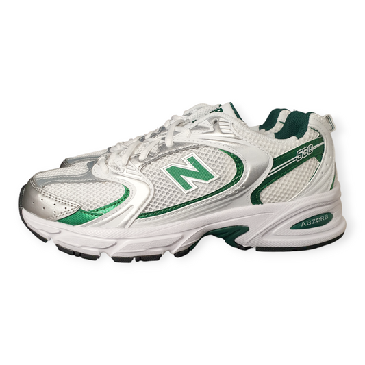 New Balance 530 White Nightwatch Green