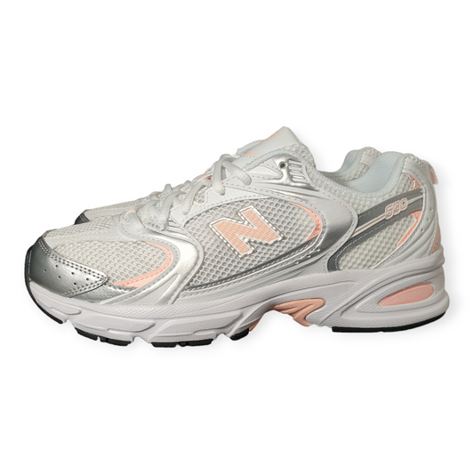 New Balance 530 White Silver Pink