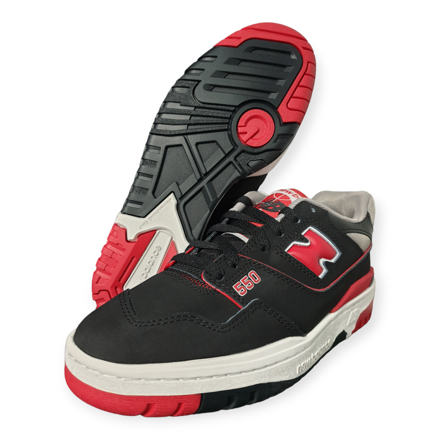 New Balance 550 Black Red