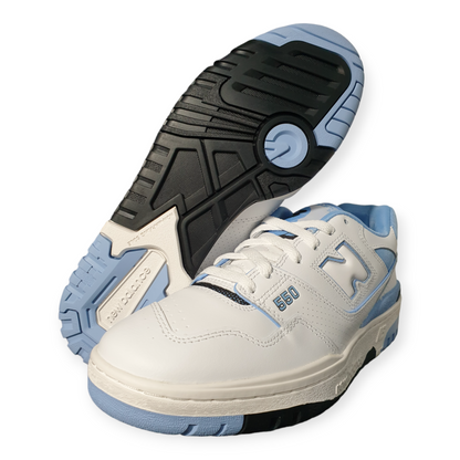 New Balance 550 UNC White University Blue