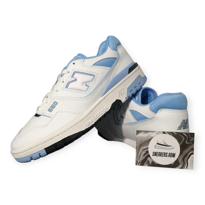 New Balance 550 UNC White University Blue