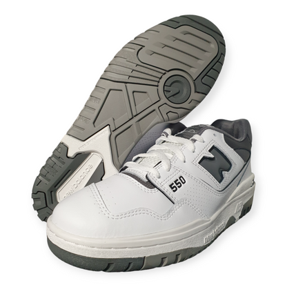 New Balance 550 White Grey Dark Grey