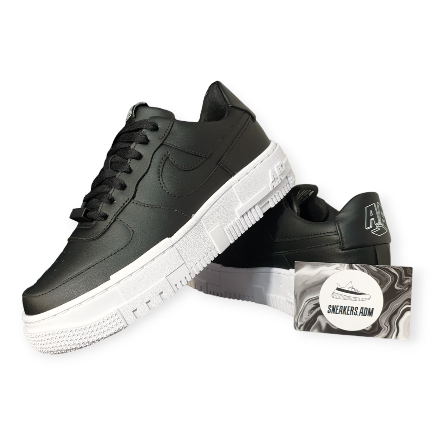 Nike Air Force 1 Pixel Black White