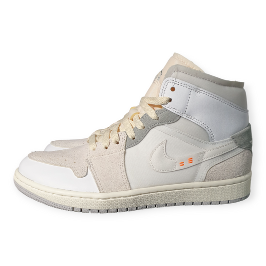 Nike Air Jordan 1 Mid SE Craft Inside Out White Grey