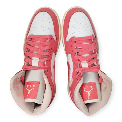 Nike Air Jordan 1 Mid Strawberries and Cream (W)