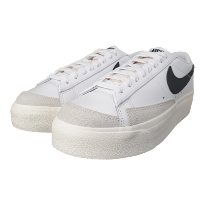 Nike Blazer Low Platform White Black (W)