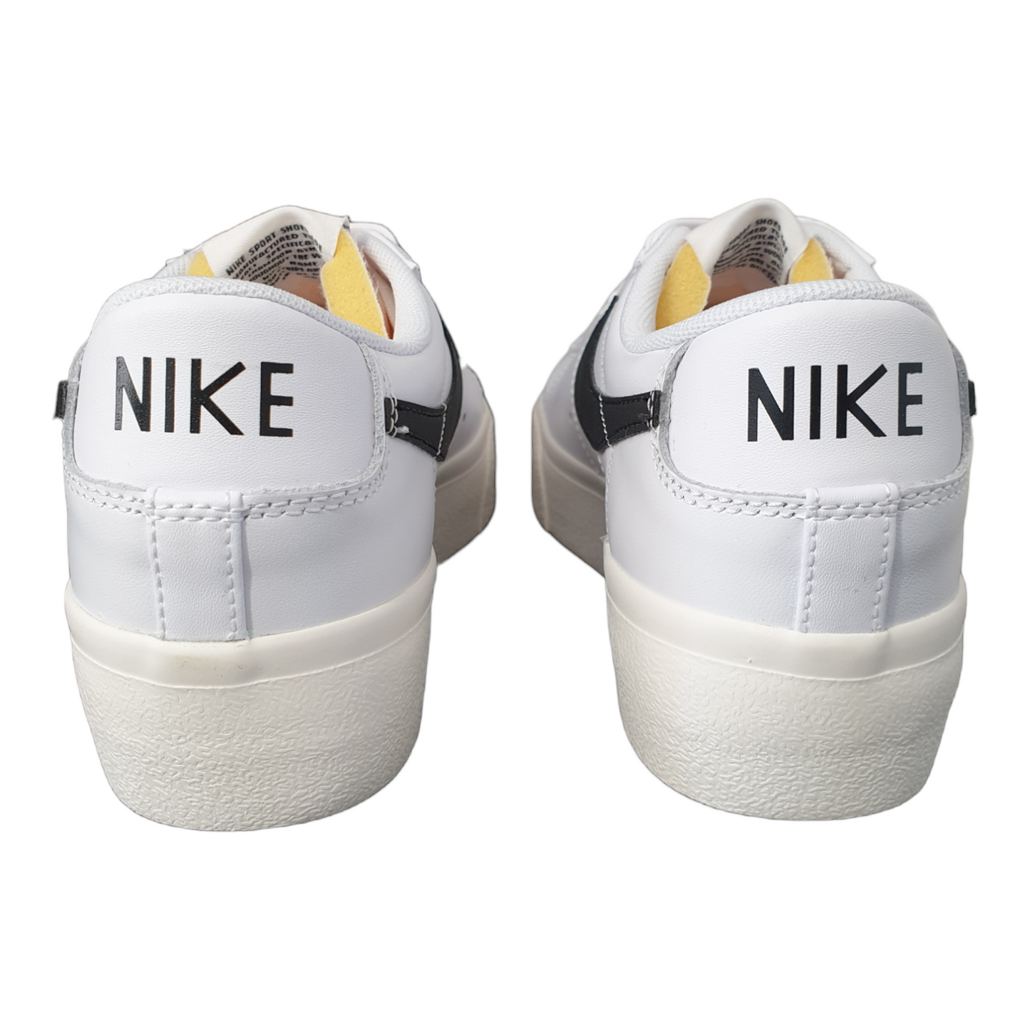 Nike Blazer Low Platform White Black (W)