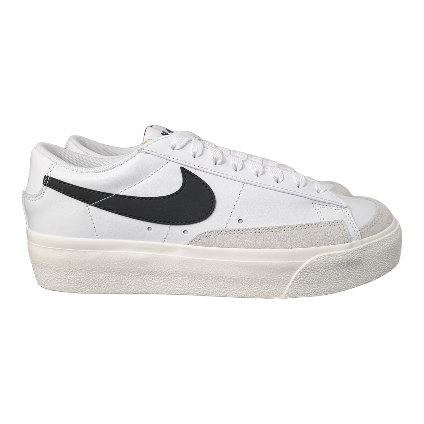 Nike Blazer Low Platform White Black (W)