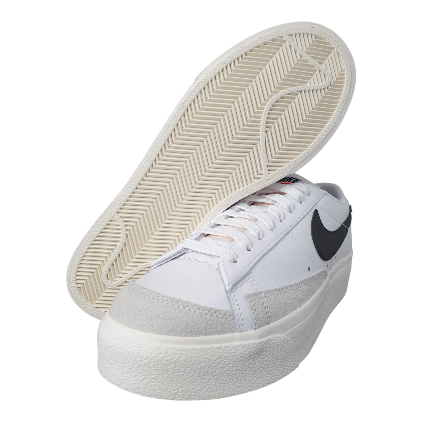 Nike Blazer Low Platform White Black (W)