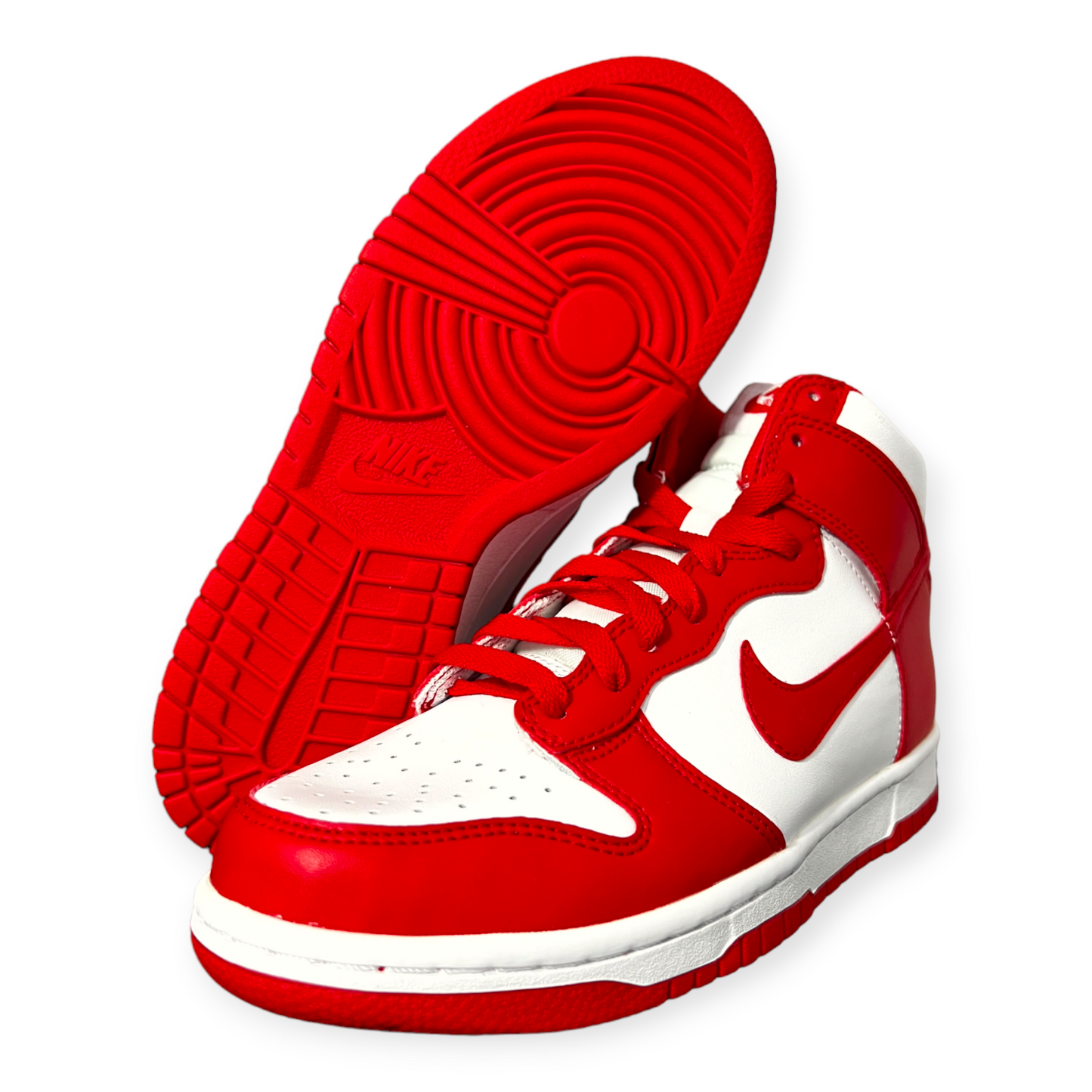 Nike Dunk High Championship White Red (GS)