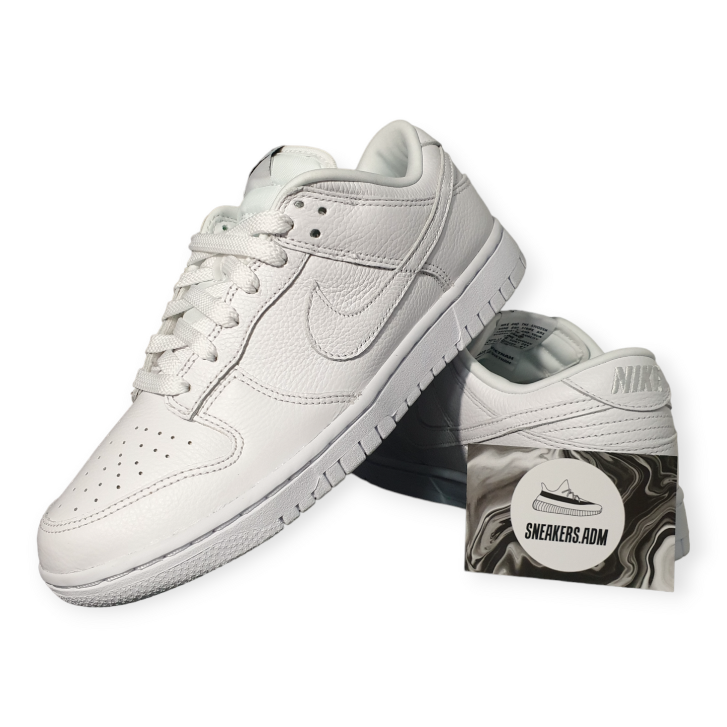 Nike Dunk Low Triple White (By You) (W)