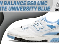 New Balance 550 UNC White University Blue