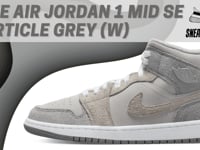 Nike Air Jordan 1 Mid SE Particle Grey (W)