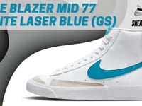 Nike Blazer Mid 77 White Laser Blue (GS)