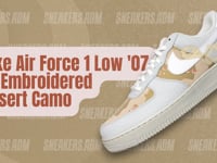 Nike Air Force 1 Low '07 LX Embroidered Desert Camo