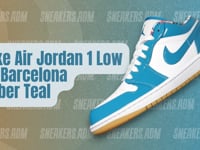 Nike Air Jordan 1 Low SE Barcelona Cyber Teal